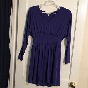 Blue-purple Boston Proper Dress
